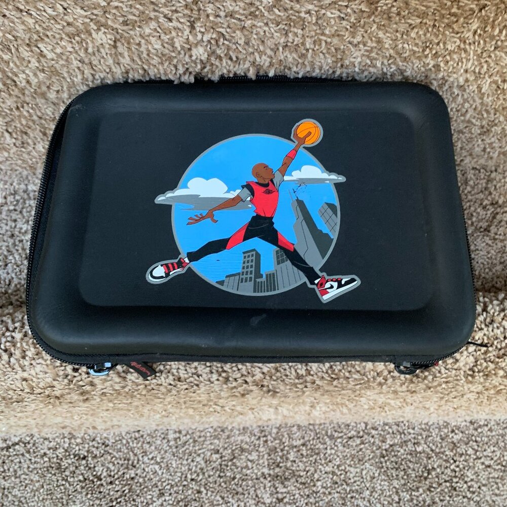 Jordan Black Jumpman Soft Lunch Box.